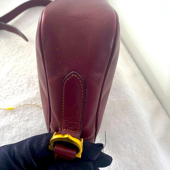 SOLD OUT!! Authentic Cartier Bordeaux Leather Bag - Picture 8 of 14